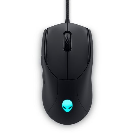 Dell Alienware AW320M/Herná/Optická/Pre pravákov/19 000 DPI/Drôtová USB/Čierna 545-BBDS