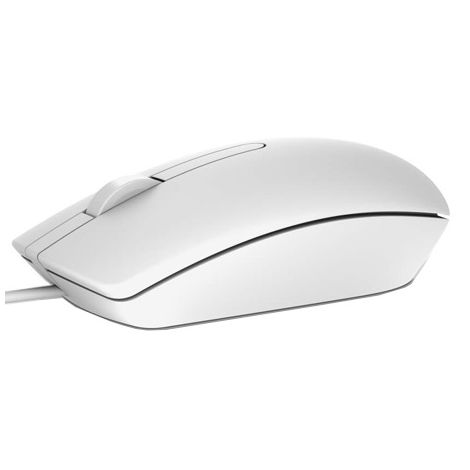 Dell MS116/Kancelárska/Optická/1 000 DPI/Drôtová USB/Biela 570-AAIP