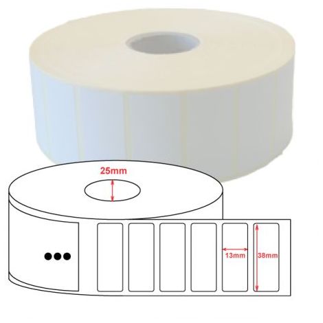 Z Ultimate 3000T White38x13mm, 4650ks/rola 880243-012D
