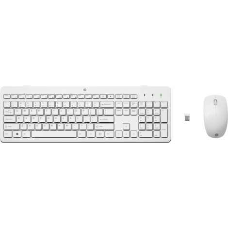 HP 230 klávesnica a myš/bezdrôtová/white 3L1F0AA#AKC