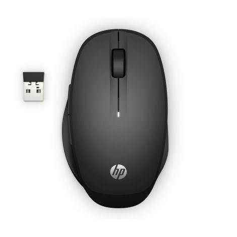 HP Dual Mode 300/Ergonomická/Optická/Bezdrôtová USB/Čierna 6CR71AA#ABB