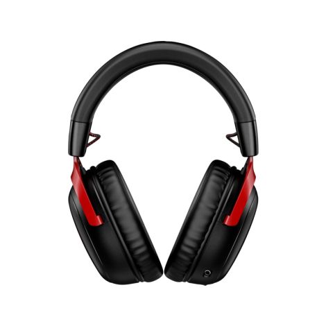 HP HyperX Cloud III/USB-C/Drôt/USB/Bezdrôt/Čierna-červená 77Z46AA