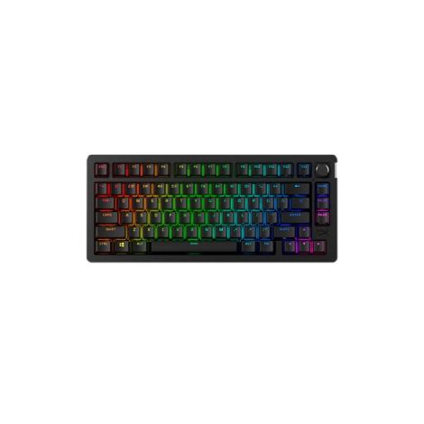 HyperX Alloy Rise 75/Bezdrôtová USB + Bluetooth/Čierna 91Y91AA#ABA