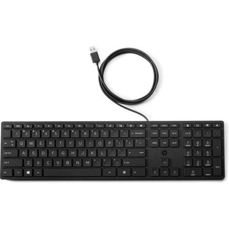 HP 320K/Drôtová USB/ CZ- SK layout/Čierna 9SR37AA#BCM