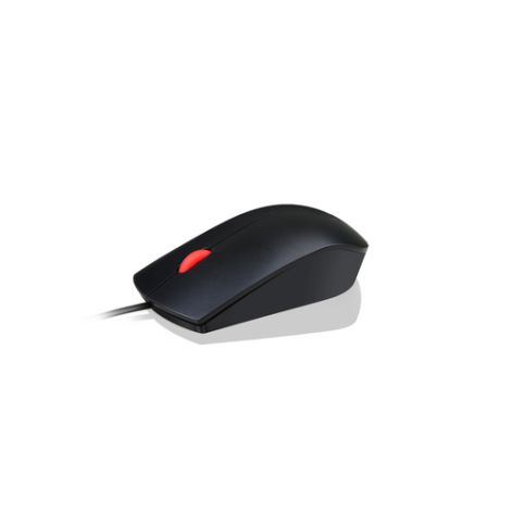 Lenovo Essential/Kancelárska/Optická/1 600 DPI/Drôtová USB/Čierna 4Y50R20863