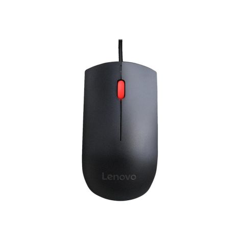 Lenovo Essential/Kancelárska/Optická/1 600 DPI/Drôtová USB/Čierna 4Y50R20863