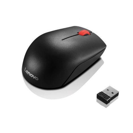 Lenovo Essential/Cestovná/Optická/1 000 DPI/Bezdrôtová USB/Čierna 4Y50R20864