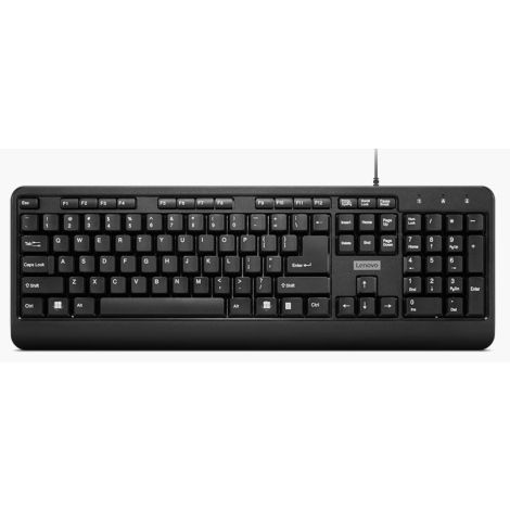 Lenovo 160/Drôtové USB-A/US layout/Čierna GY41L68463
