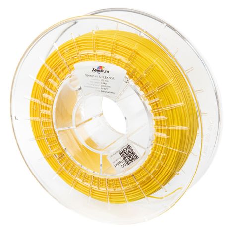 Spectrum 3D filament, S-Flex 90A, 1,75mm, 500g, 80256, bahama žlutá