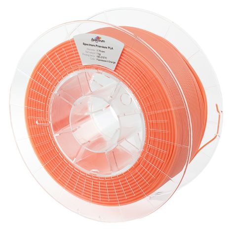 Spectrum 3D filament, Premium PLA, 1,75mm, 1000g, 80019, fluorescent oranžová