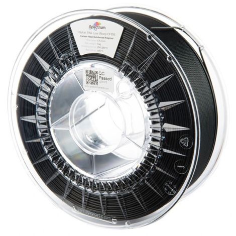 Spectrum 3D filament, PA6 Low Warp CF15S, 1,75mm, 1000g, 80720, černá