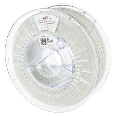 Spectrum 3D filament, PA6 Low Warp GF30, 1,75mm, 500g, 80740, černá