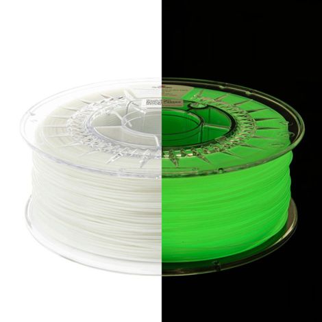 Spectrum 3D filament, PET-G záře v tmavé, 1,75mm, 500g, 80536, žlutá zelená