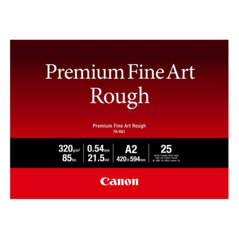 Canon Fine Art Rough, FA-RG1, foto papír, matný, 4562C005, bílý, A2, 320 g/m2, 25 ks, inkoustový