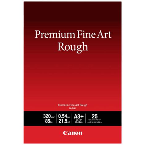 Canon Fine Art Rough, FA-RG1, foto papír, matný, 4562C004, bílý, A3+, 320 g/m2, 25 ks, inkoustový