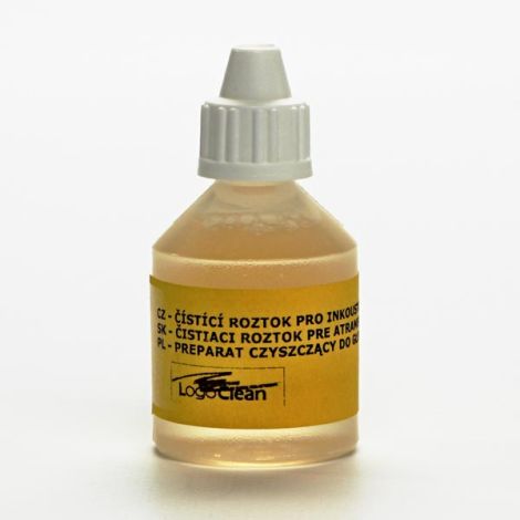 Čist. roztok, na zaschlé InkJet trysky, 20 ml, Logo