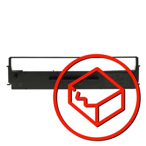 Epson originál páska do tiskárny, C13S015633, černá, Epson poškozený obaltyp