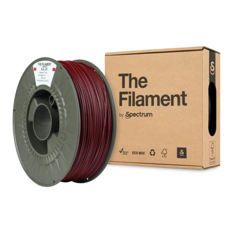 The Filament 3D filament, PLA CF, 1,75mm, 1000g, TF-24096, červená