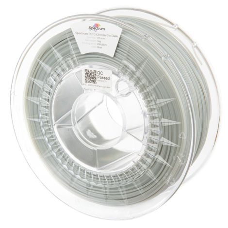 Spectrum 3D filament, PET-G záře v tmavém, 1,75mm, 1000g, 80537, blue
