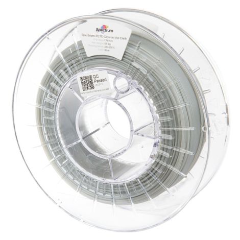 Spectrum 3D filament, PET-G záře v tmavém, 1,75mm, 500g, 80535, blue