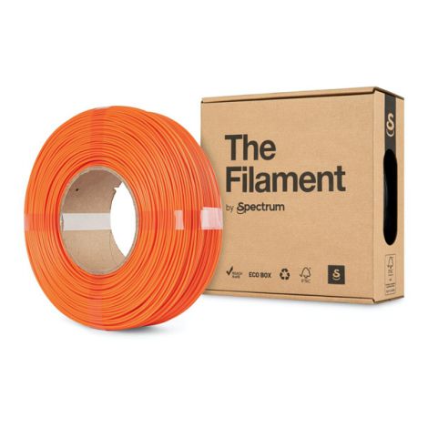 The Filament 3D filament ReFill, PETG, 1,75mm, 1000g, TF-24065, machinery oranžová