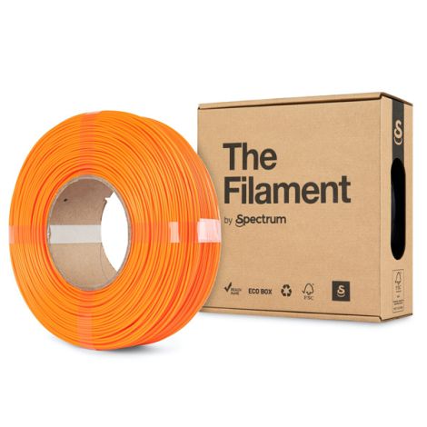 The Filament 3D filament Refill, PLA HS, 1,75mm, 1000g, TF-24078, pure oranžová