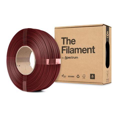 The Filament 3D filament Refill, PETG CF, 1,75mm, 1000g, TF-24116, červená