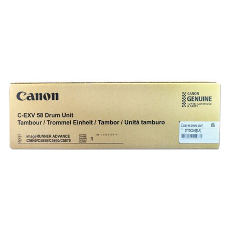 Optická jednotka Canon C-EXV58, 3770C002, multipack, originál