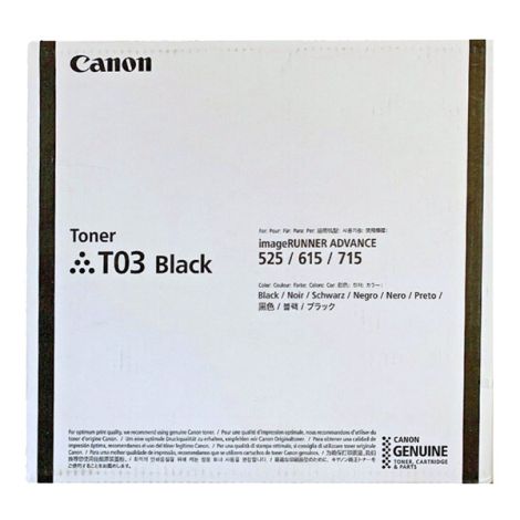 Toner Canon T03, T-03, CRG-T03, 2725C001, černá (black), originál