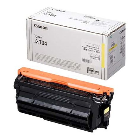 Toner Canon T04, CRG-T04, 2977C001, žlutá (yellow), originál