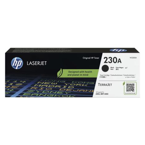 Toner HP 230A, W2300A, černá (black), originál