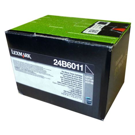Toner Lexmark 24B6011, C2132, XC2100, XC2130, XC2132, černá (black), originál