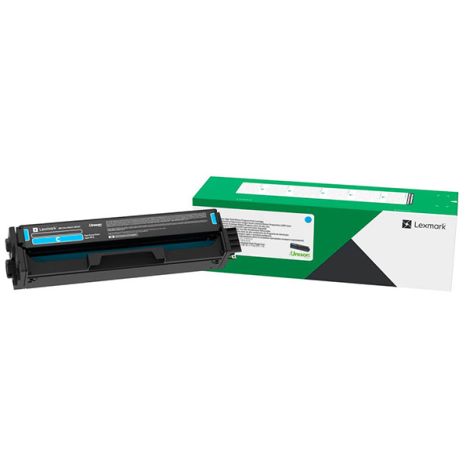Toner Lexmark 20N20C0, CS331, CS431, CX331, CX431, azurová (cyan), originál
