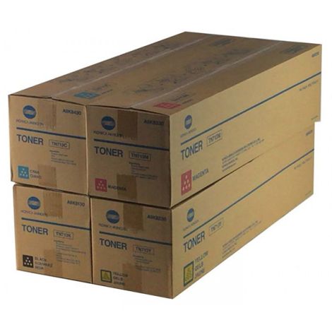 Toner Konica Minolta TN713K, TN-713, A9K8150, C659, C759, černá (black), originál