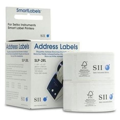 Etikety v roli SEIKO SLP-2RL Address Labels 28x89mm (2ks) 