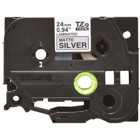 Samolepící páska BrotherTZe-M951 24 mm stříbrná/černá 