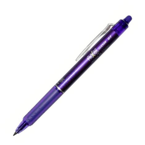 Roller gumovací PILOT Frixion clicker 0,7mm fialový 