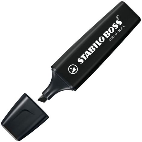 Zvýrazňovač STABILO BOSS ORIGINAL černý 