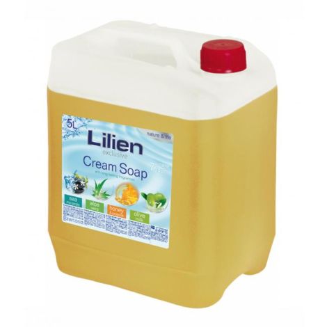 Tekuté mýdlo krémové Lilien 5l Honey 