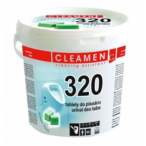CLEAMEN 320 - kostky do pisoárů 1,5 kg 