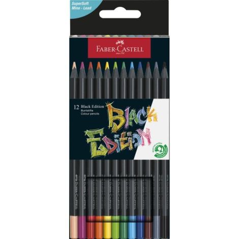Barvičky Faber Castell Black Edition, 1 ks 