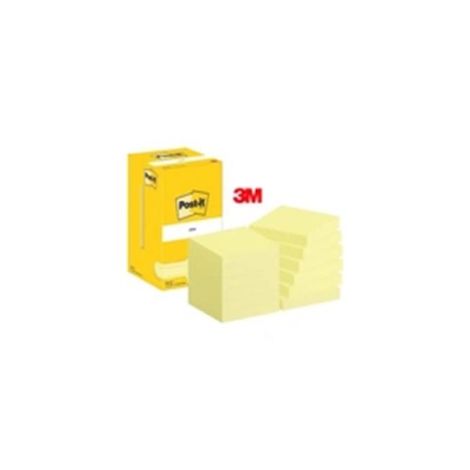 Samolepící bloček Post-it Super Sticky 76x76mm žluté 12x90l 