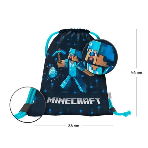 Kapsa BAAGL Minecraft Blue Axe 