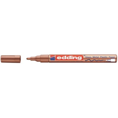 Lakový popisovač edding 751 měděný 