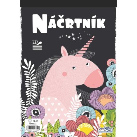 Náčrtník N42 A4 20 listů 