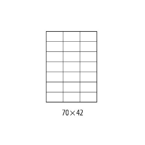 Etikety univerzální 70x42mm Agipa A4 100 archů