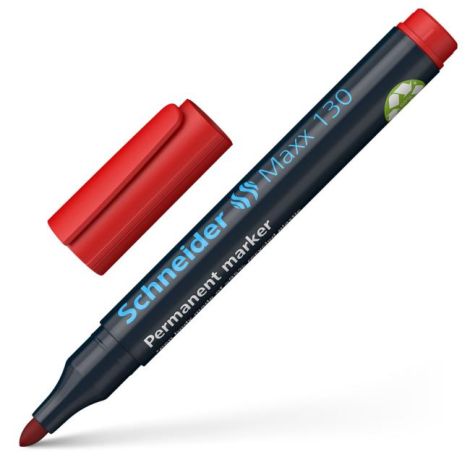 Permanentní popisovač Schneider Maxx 130 červený 