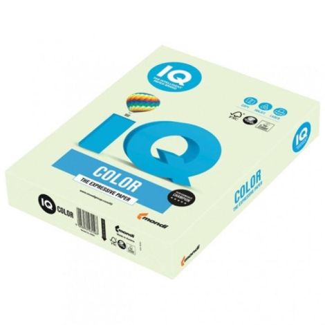 Barevný papír IQ color zelená pastelová GN27, A3 80g