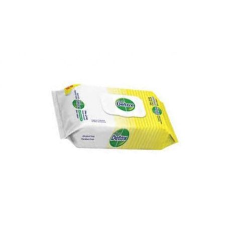 Antibakteriální vlhčené utěrky Fresh Detox Lemon na ruce a povrchy (120 ks)