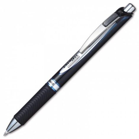 Gelový roller Pentel Energel dokumentační, modrý 